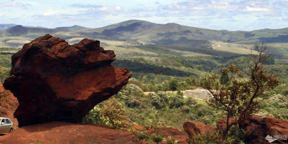 Pedra Equilíbrio em Lavras Novas