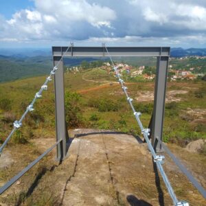 Tirolesa em Lavras Novas