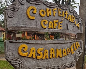 Confeitaria Café Casa Amarela em Lavras Novas