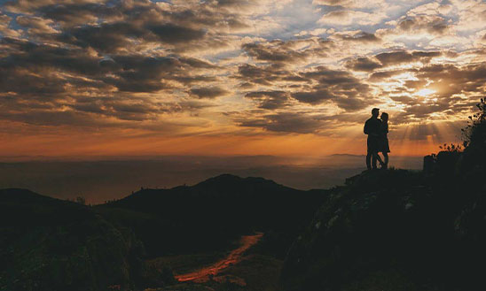 Por do Sol em Lavras Novas - Ouro Preto